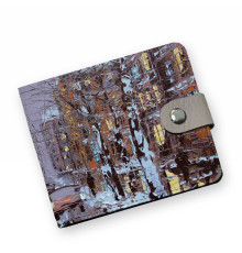 Кошелек мини PRS8 «Зимний Петербург»