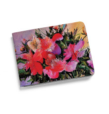 Кошелек мини, PRS2 «Пионы на розовом»