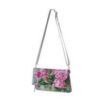 Клатч, кросс-боди KHL3 «Пионы 2»