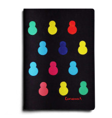 Обложка для паспорта, PAS1 «Черные матрешки»