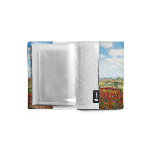 Обложка для паспорта, PAS1 «Claude Monet Tulip Field and windmill»