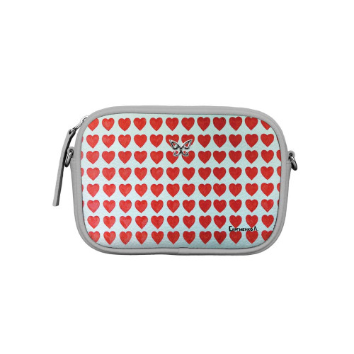 Сумка кросс-боди BG58 «Сердечки»