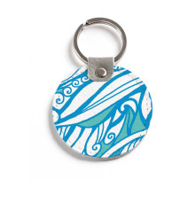 Брелок (Круглый) TRI4 «Волны»