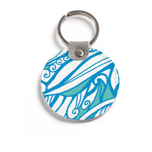 Брелок (Круглый) TRI4 «Волны»