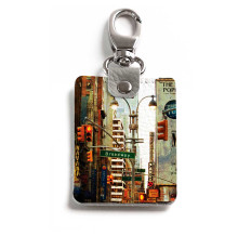 Брелок (Прямоугольный ) TRI1 «Бродвей»