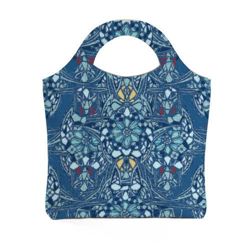 Сумка тоут BAG4 «Мозаика голубая»