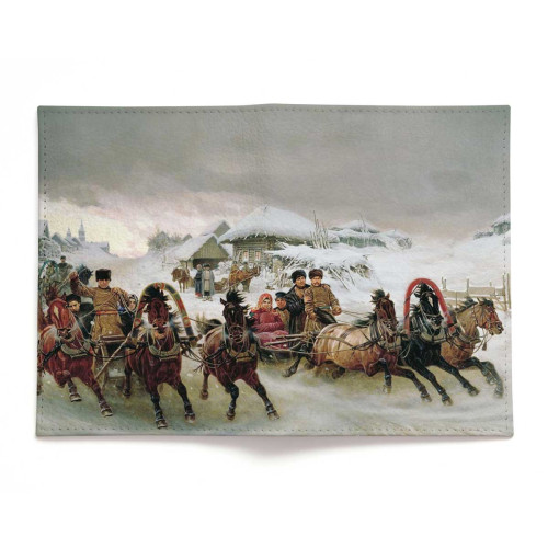 Обложка для автодокументов, AUT2 «Russian Winter»