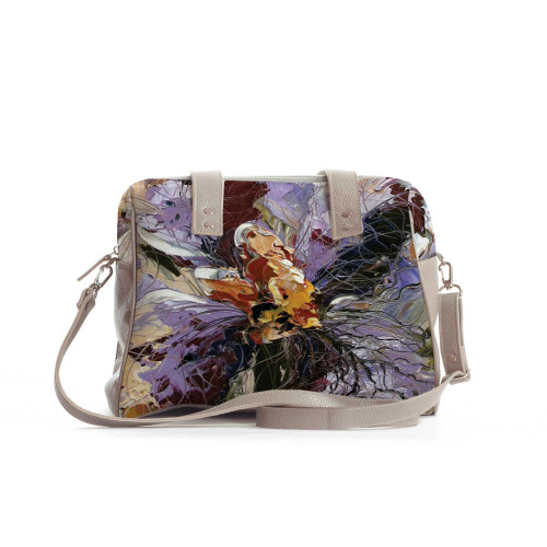 Сумка на плечо BAG5 «Ирисы»