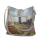 Сумка на плечо BG12 «Claude Monet Tulip Field and windmill»