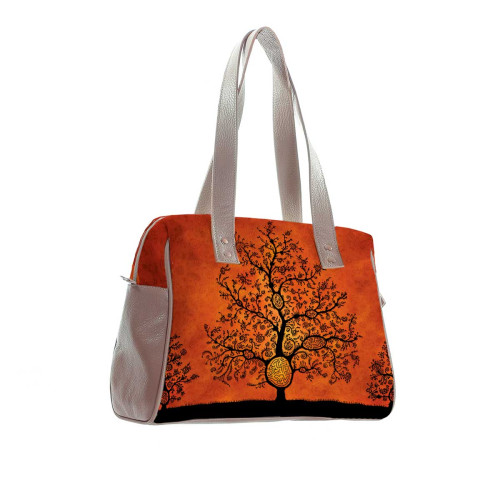 Сумка на плечо BAG5 «Дерево лабиринт»