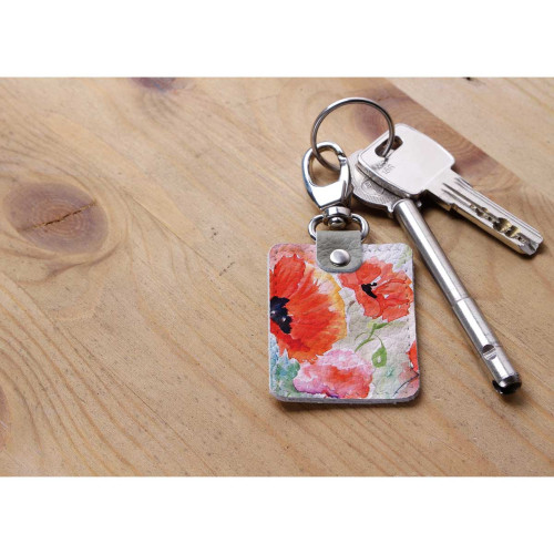 Брелок (Прямоугольный ) TRI1 «Maki akvarel»