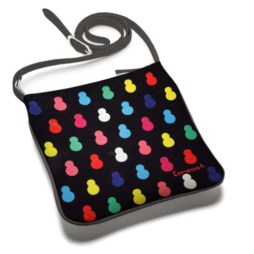 Сумка планшет BAG 1 «Черные матрешки»