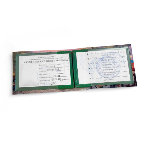 Обложка для студенческого билет STD1 «City of Lights»