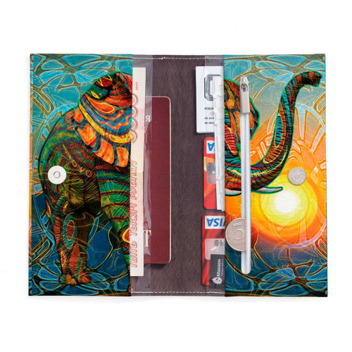 Портмоне PRS3 «Sun elephant»
