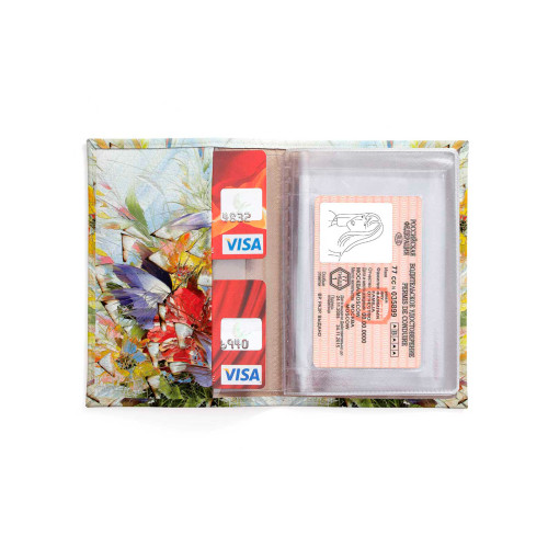 Обложка для автодокументов, AUT2 «Бабочки 6»