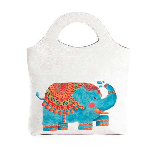Сумка тоут BAG4 «Blue elephant»