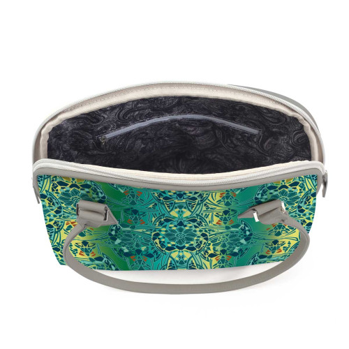 Сумка на плечо BG11 «Мозаика оливковая»