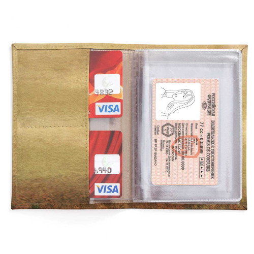 Обложка для автодокументов, AUT2 «Smoke fox»