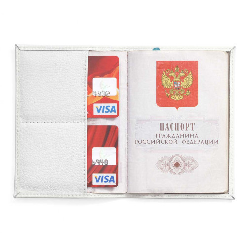 Обложка для паспорта, PAS2 «Blue elephant»
