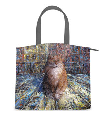 Сумка на руку, BG91 «Рыжий кот»