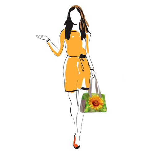 Сумка на плечо BAG5 «Sunflower»