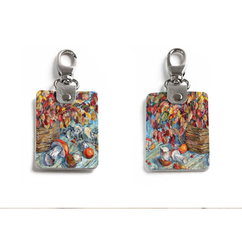 Брелок (Прямоугольный ) TRI1 «Осенний натюрморт»