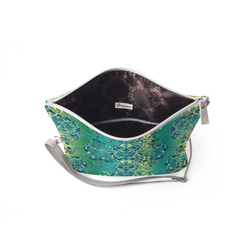 Клатч, кросс-боди KHL3 «Мозаика оливковая»