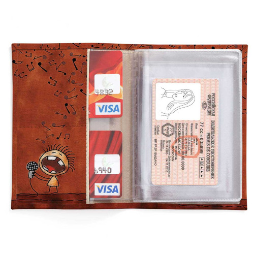 Обложка для автодокументов, AUT2 «Jazz Band»