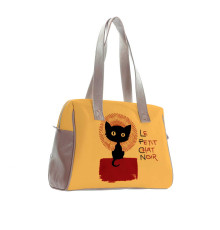 Сумка на плечо BAG5 «Small black cat»