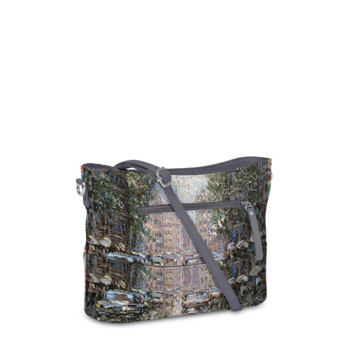 Сумка кросс-боди, BA04 «Дождь и солнце в Петербурге»