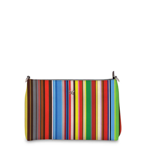 Сумка шолдер, BAG3 «Полоски»