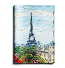Обложка для паспорта, PAS1 «Eiffel tower»