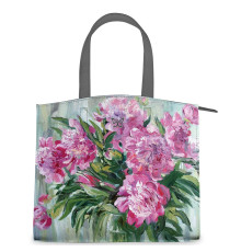 Сумка на руку, BG91 «Пионы 2»