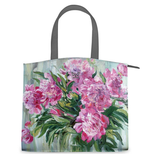 Сумка на руку, BG91 «Пионы 2»