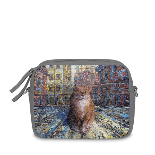 Сумка кросс-боди BG47 «Рыжий кот»