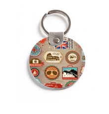 Брелок (Круглый) TRI4 «Travel»