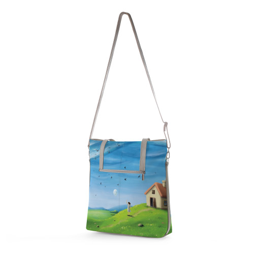 Сумка тоут BAG9 «Green hills»