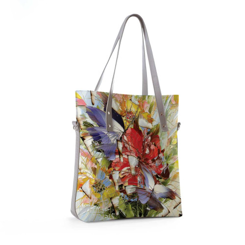 Сумка тоут BAG9 «Бабочки 6»