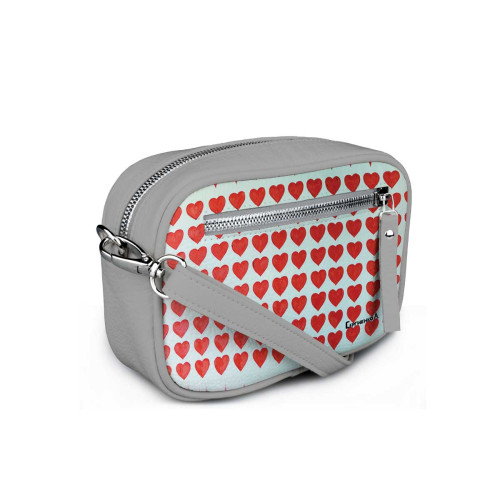 Сумка кросс-боди BG58 «Сердечки»