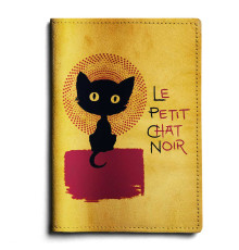 Обложка для автодокументов, AUT1 «Small black cat»