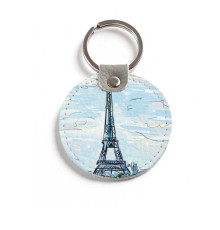 Брелок (Круглый) TRI4 «Eiffel tower»