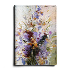 Обложка для автодокументов, AUT1 «Ирисы»