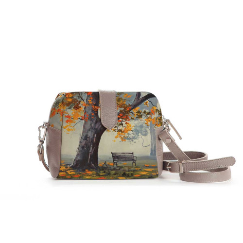 Сумка кросс-боди BAG6 «Autumn bench»