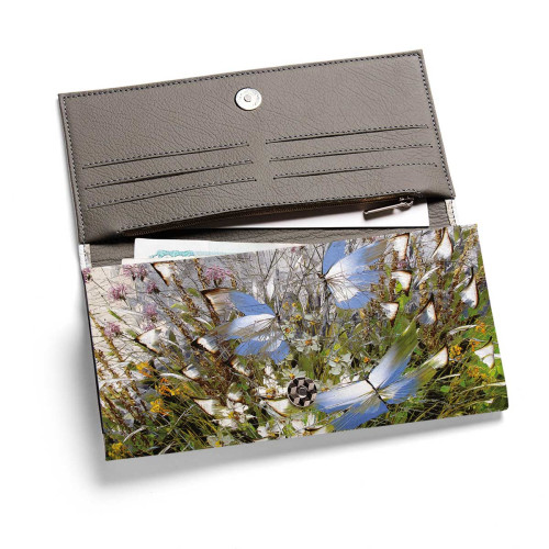 Кошелек, PRS1 «Бабочки над цветами и травами»