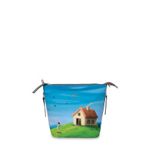 Сумка кросс-боди BAG8 «Green hills»