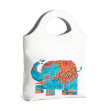 Сумка тоут BAG4 «Blue elephant»