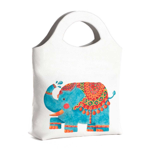 Сумка тоут BAG4 «Blue elephant»