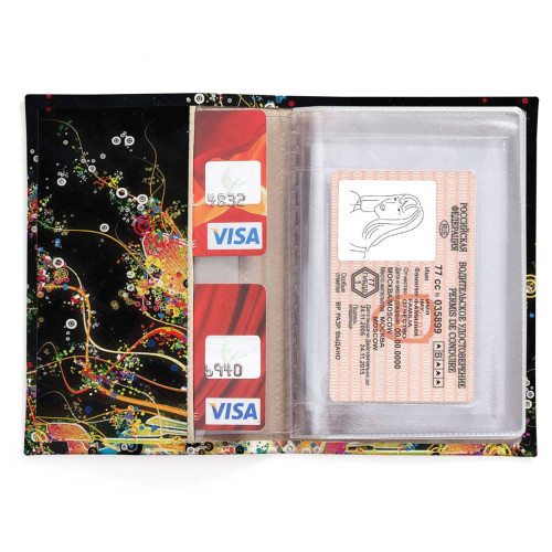 Обложка для автодокументов, AUT2 «Burst of Color»