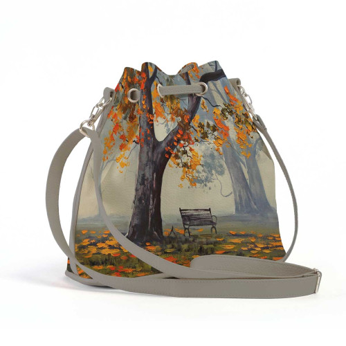Сумка на плечо BG16 «Autumn bench»