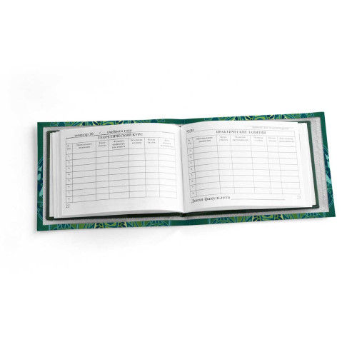 Обложка для зачетной книжки ZTK1 «Мозаичные цветы»